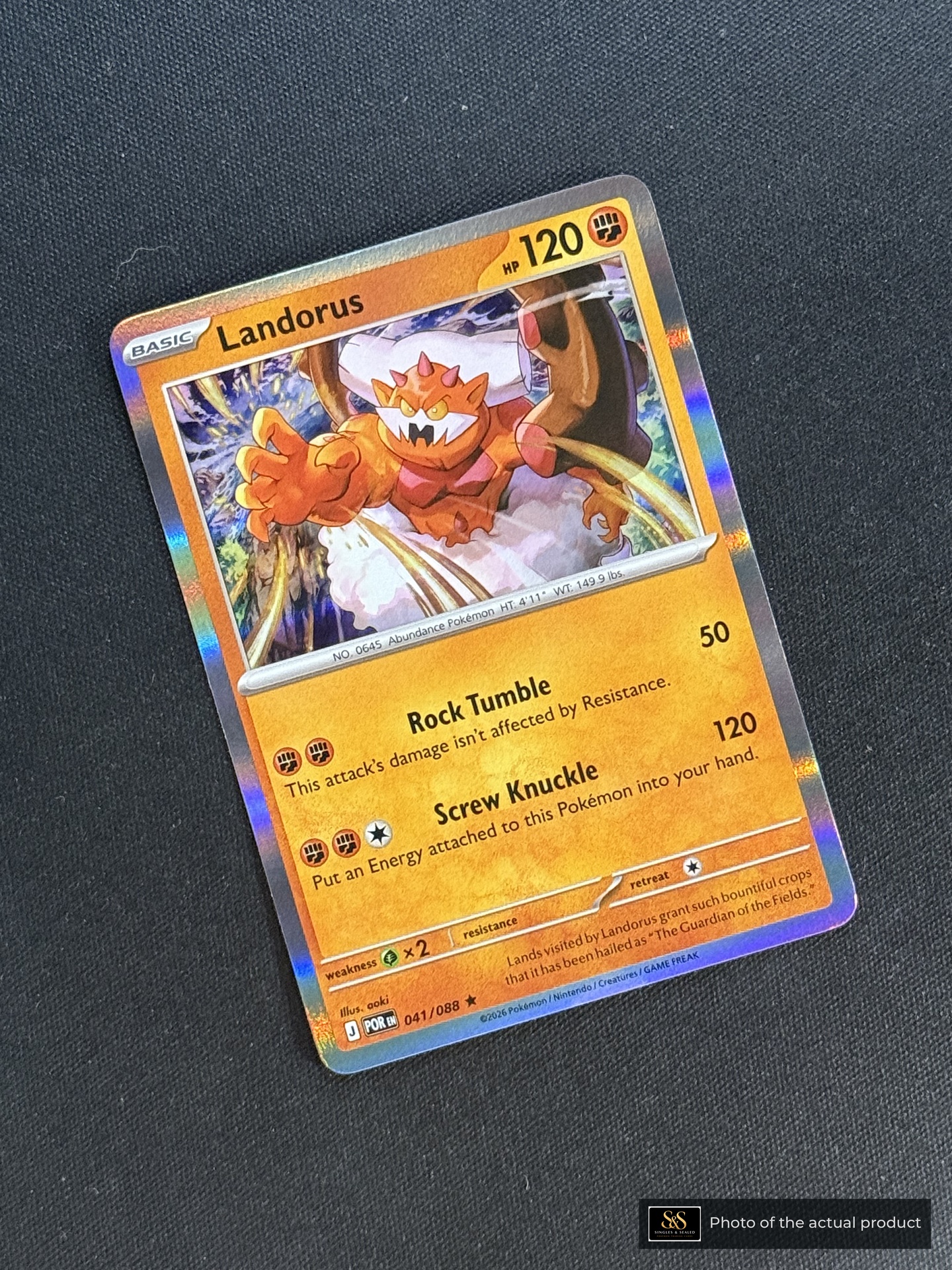 Landorus — echte voorzijde