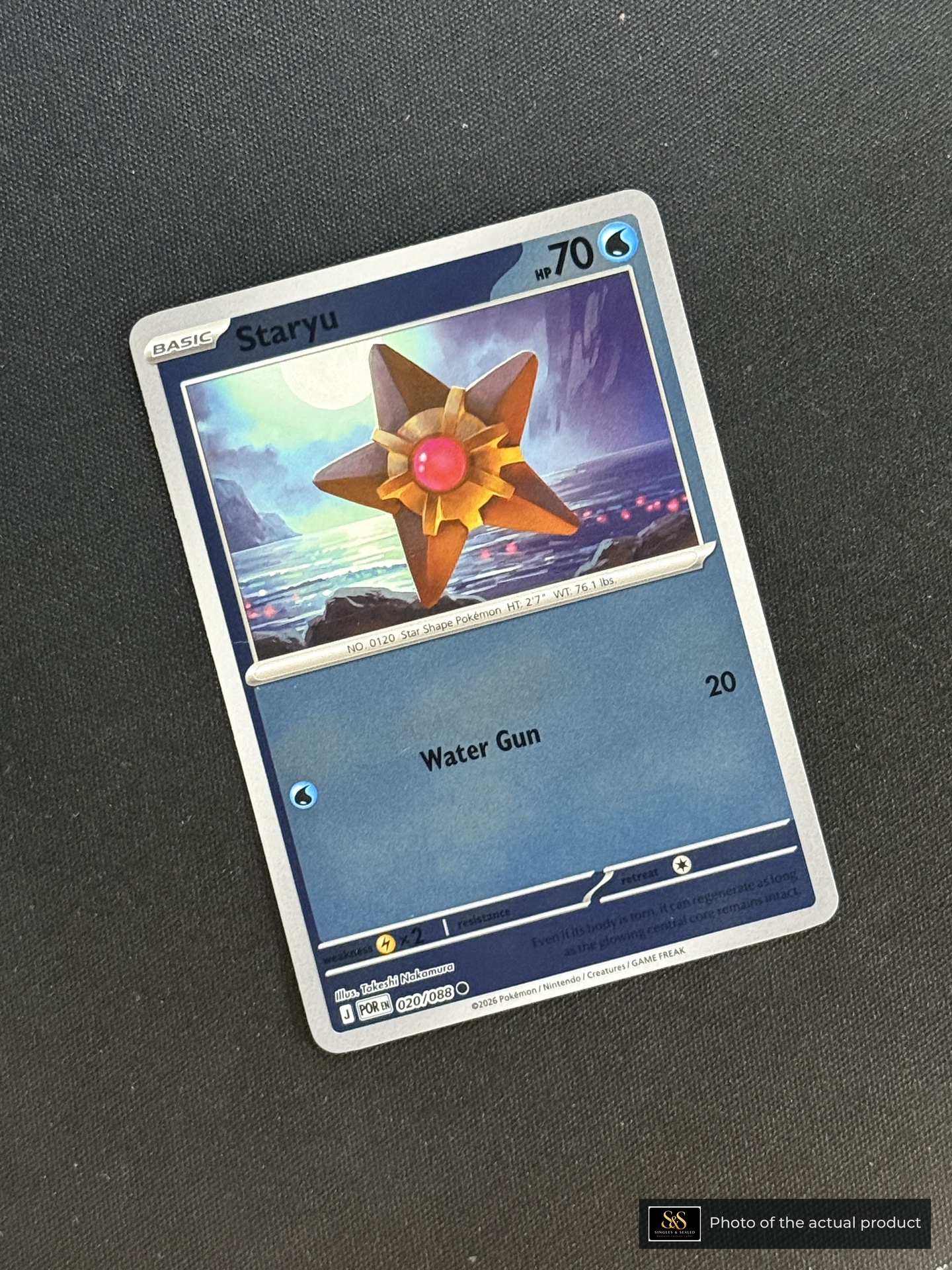 Staryu — echte voorzijde