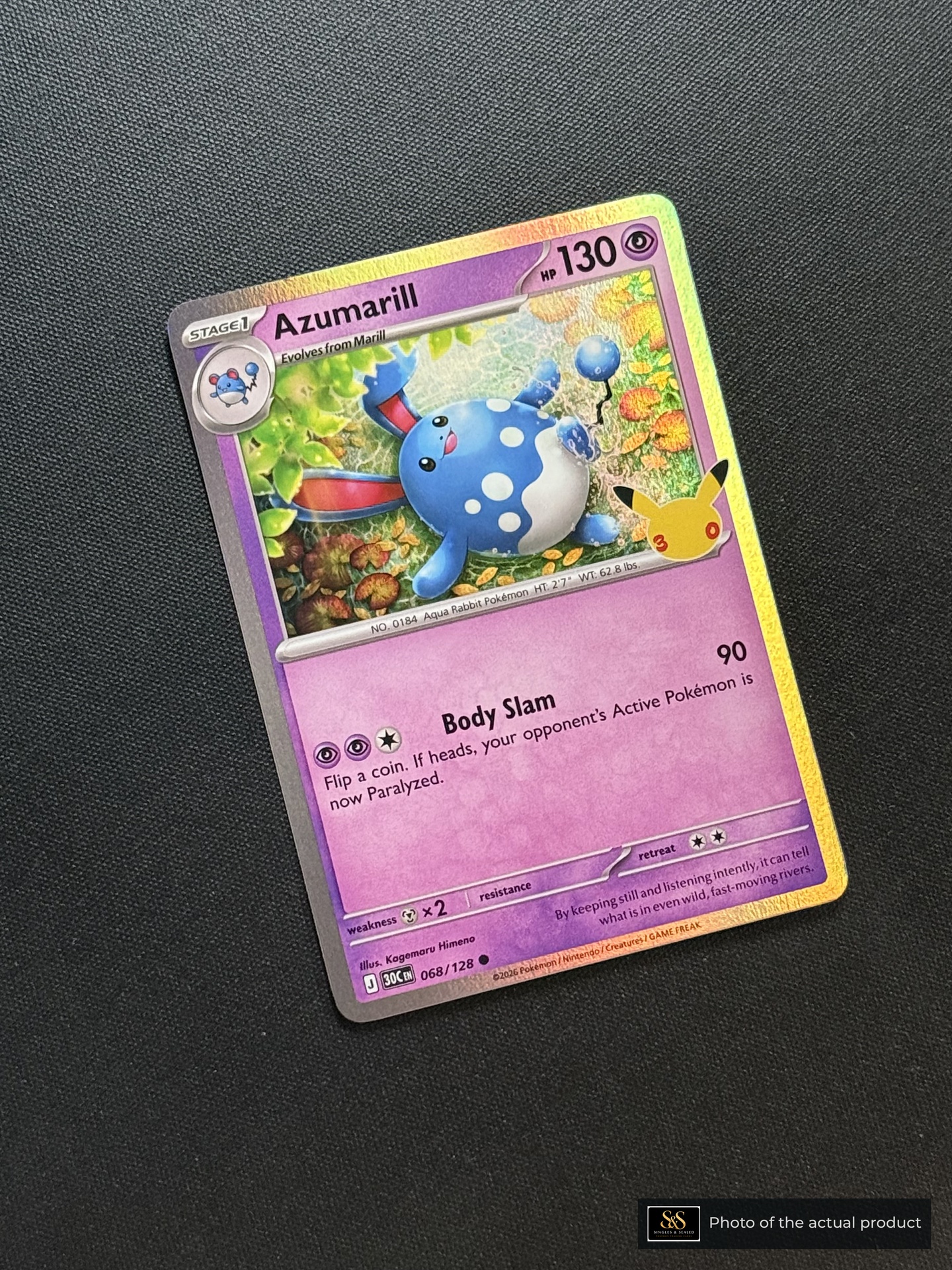 Azumarill — echte voorzijde