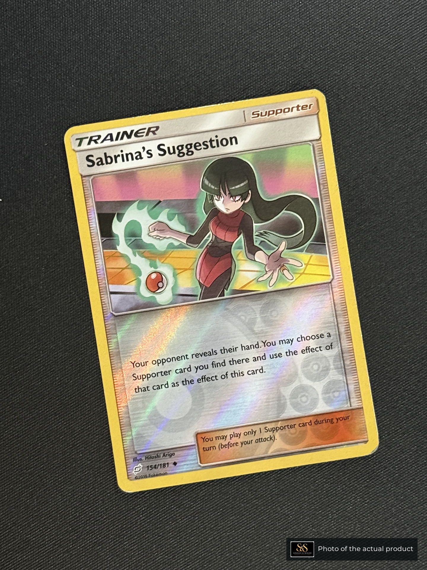 Sabrina’s Suggestion — echte voorzijde