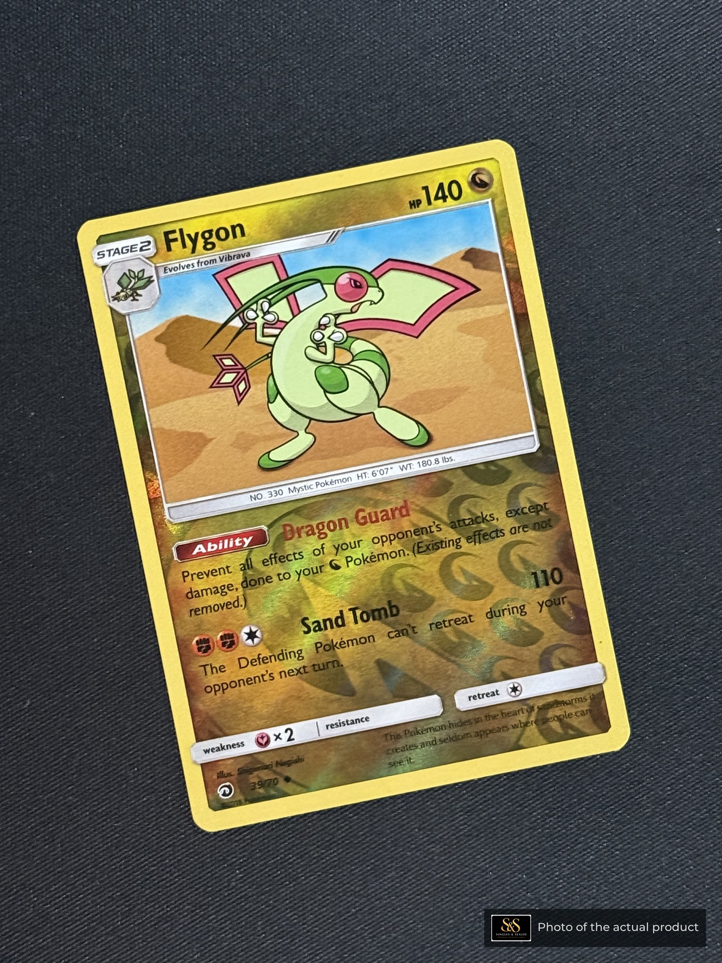 Flygon — echte voorzijde