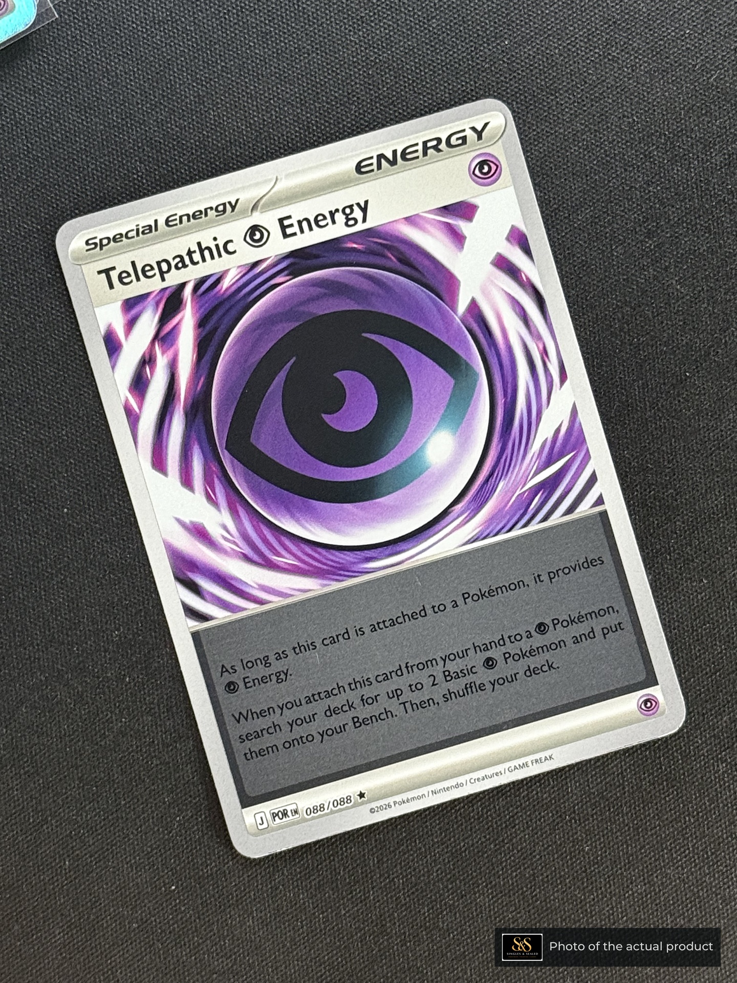 Telepathic Psychic Energy — echte voorzijde