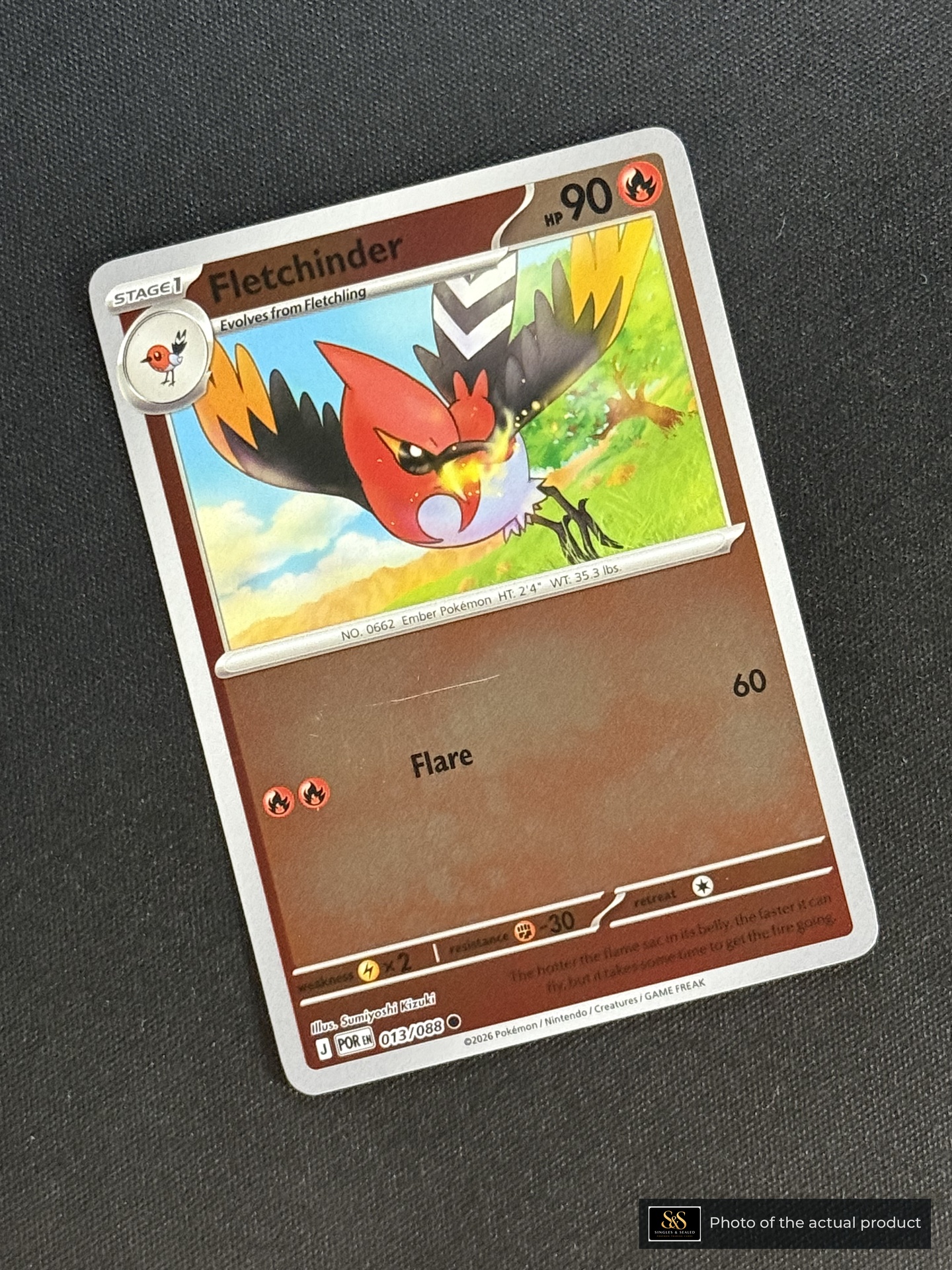 Fletchinder — echte voorzijde