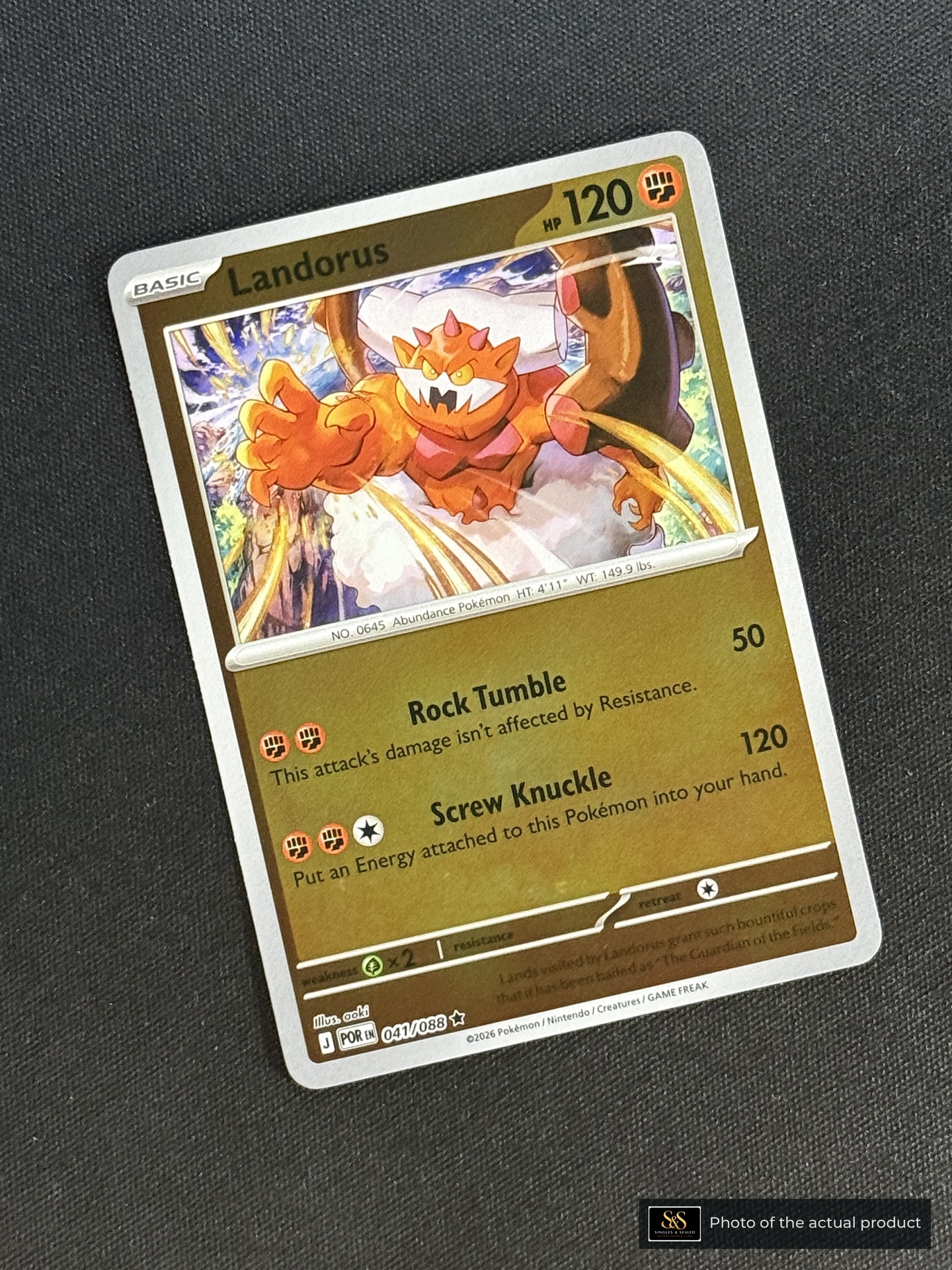 Landorus — echte voorzijde