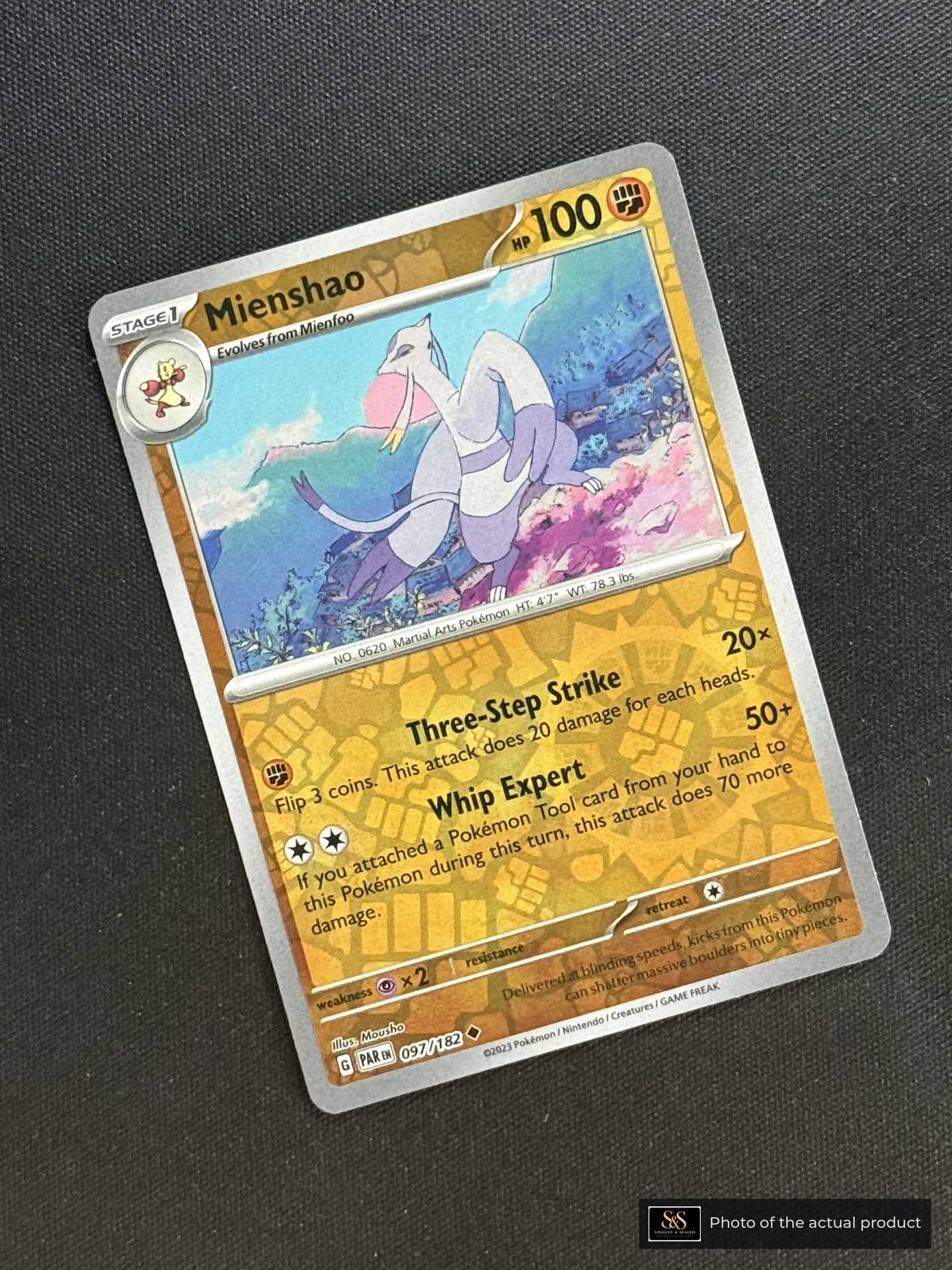 Mienshao — echte voorzijde