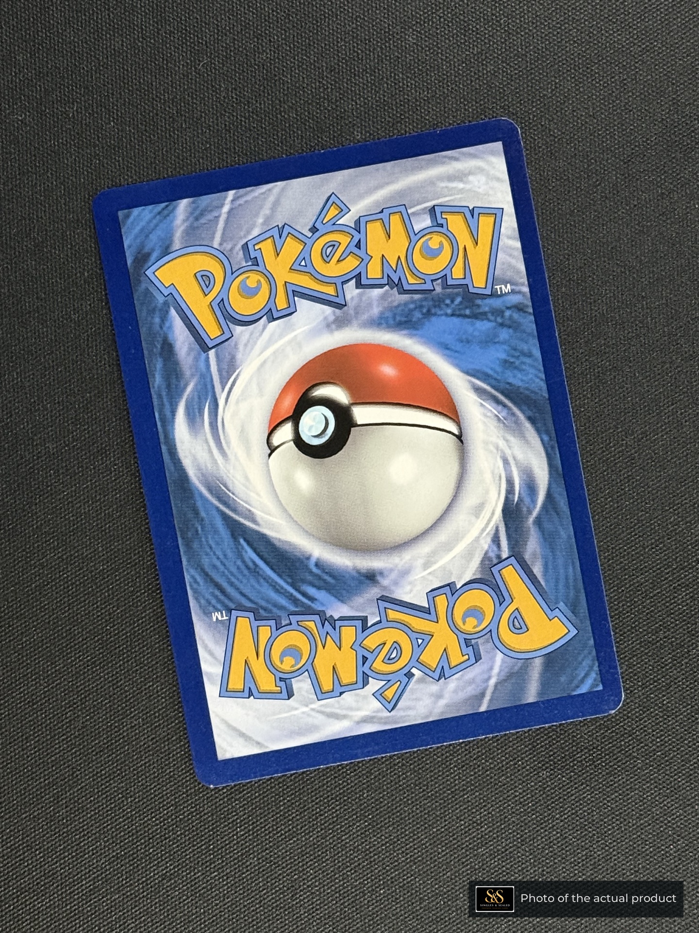 Pikachu — echte achterzijde