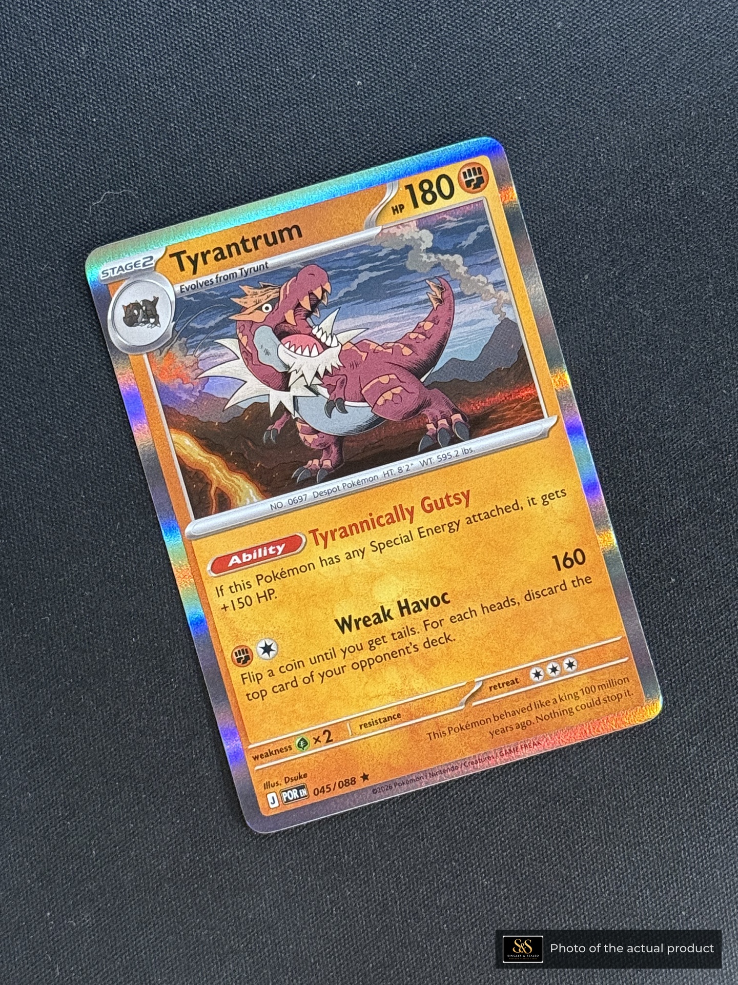Tyrantrum — echte voorzijde