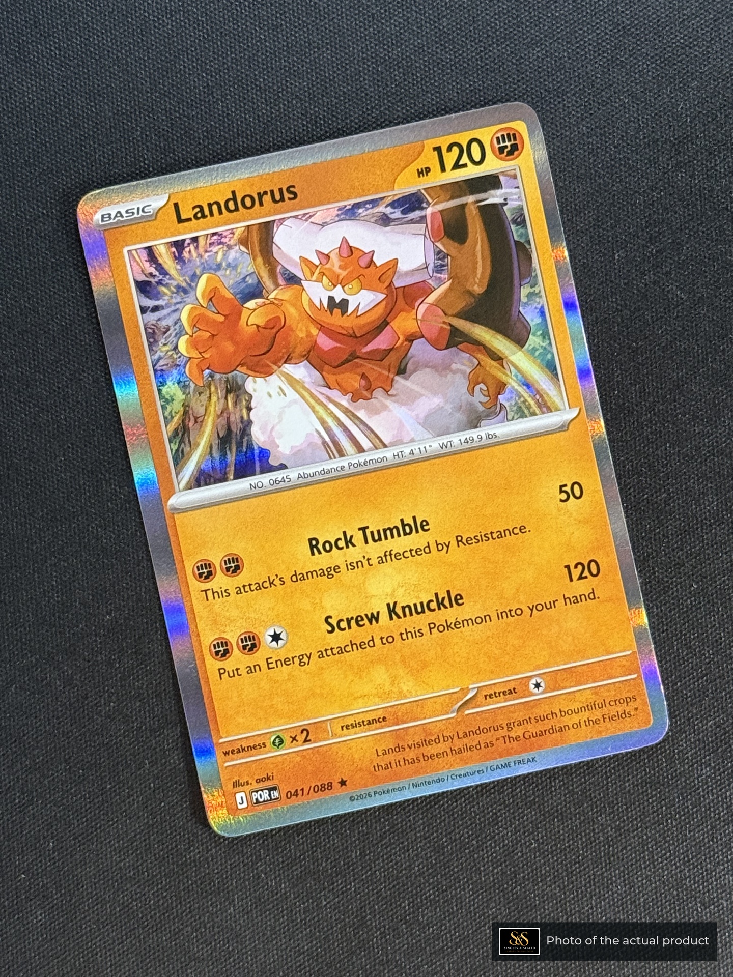 Landorus — echte voorzijde