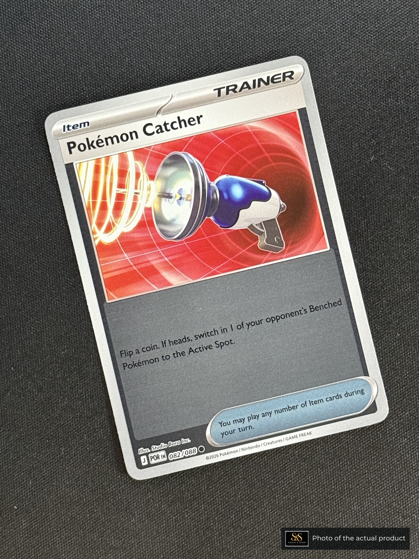 Pokémon Catcher — echte voorzijde