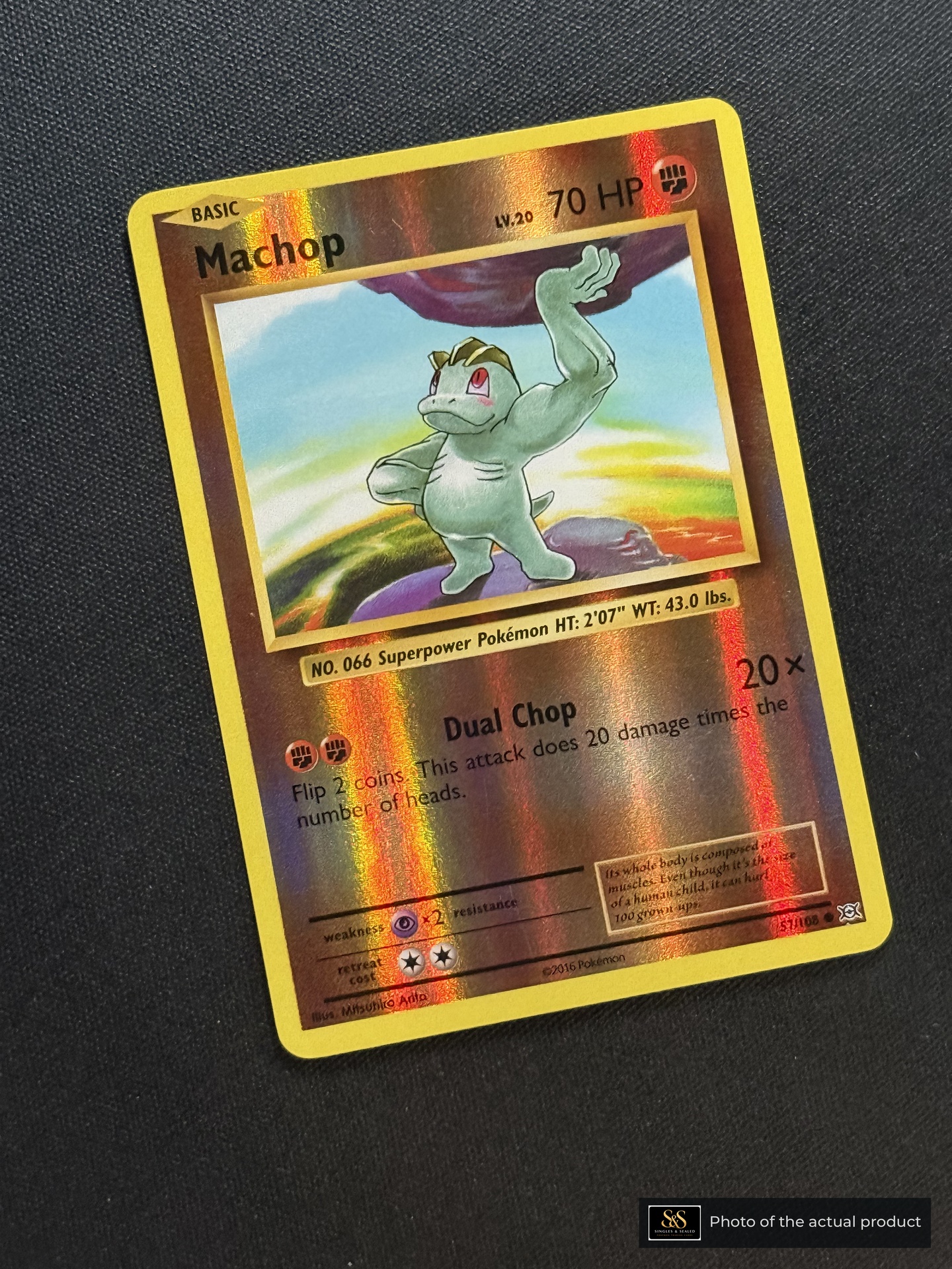 Machop — echte voorzijde