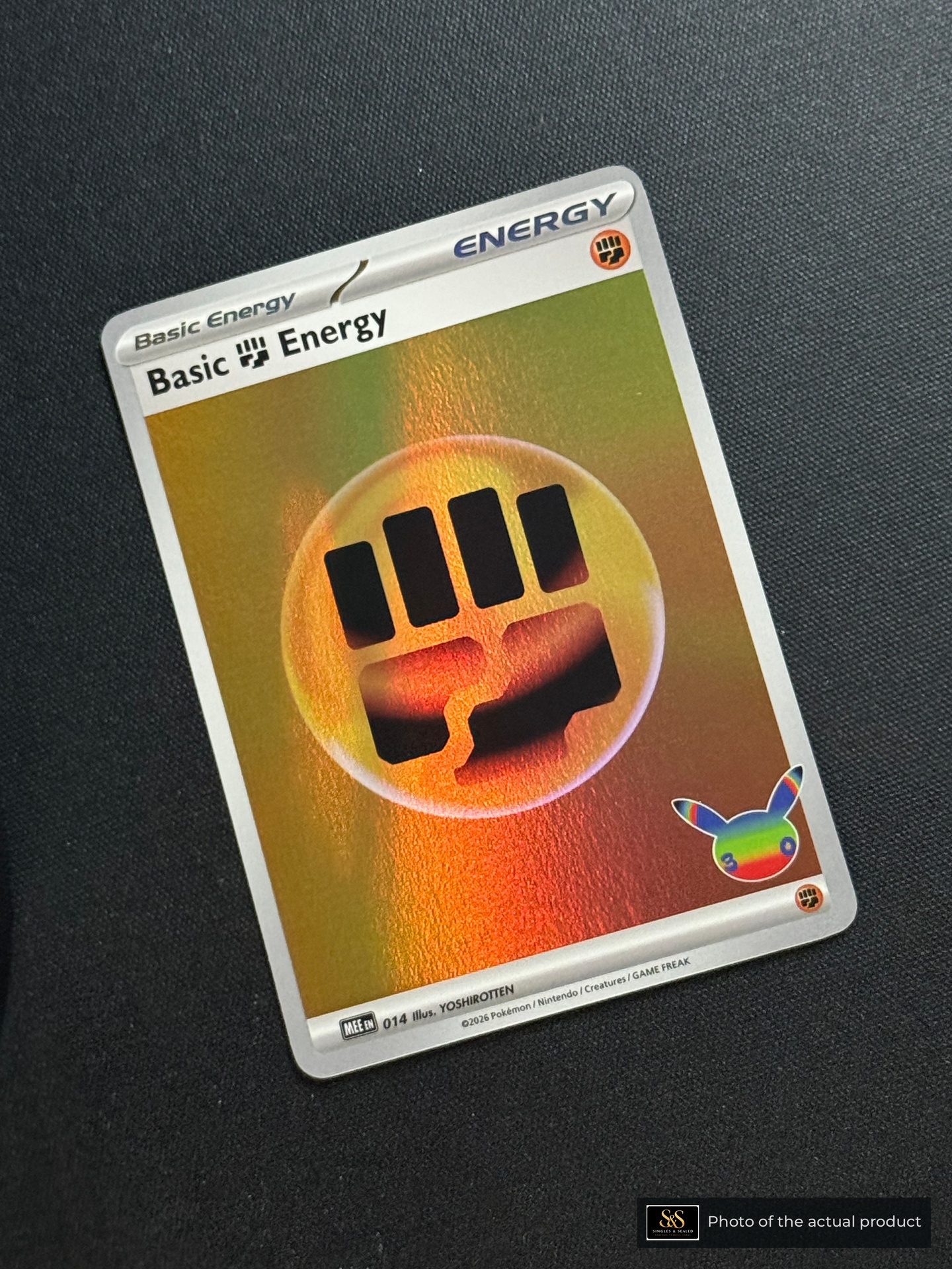 Basic Fighting Energy — echte voorzijde