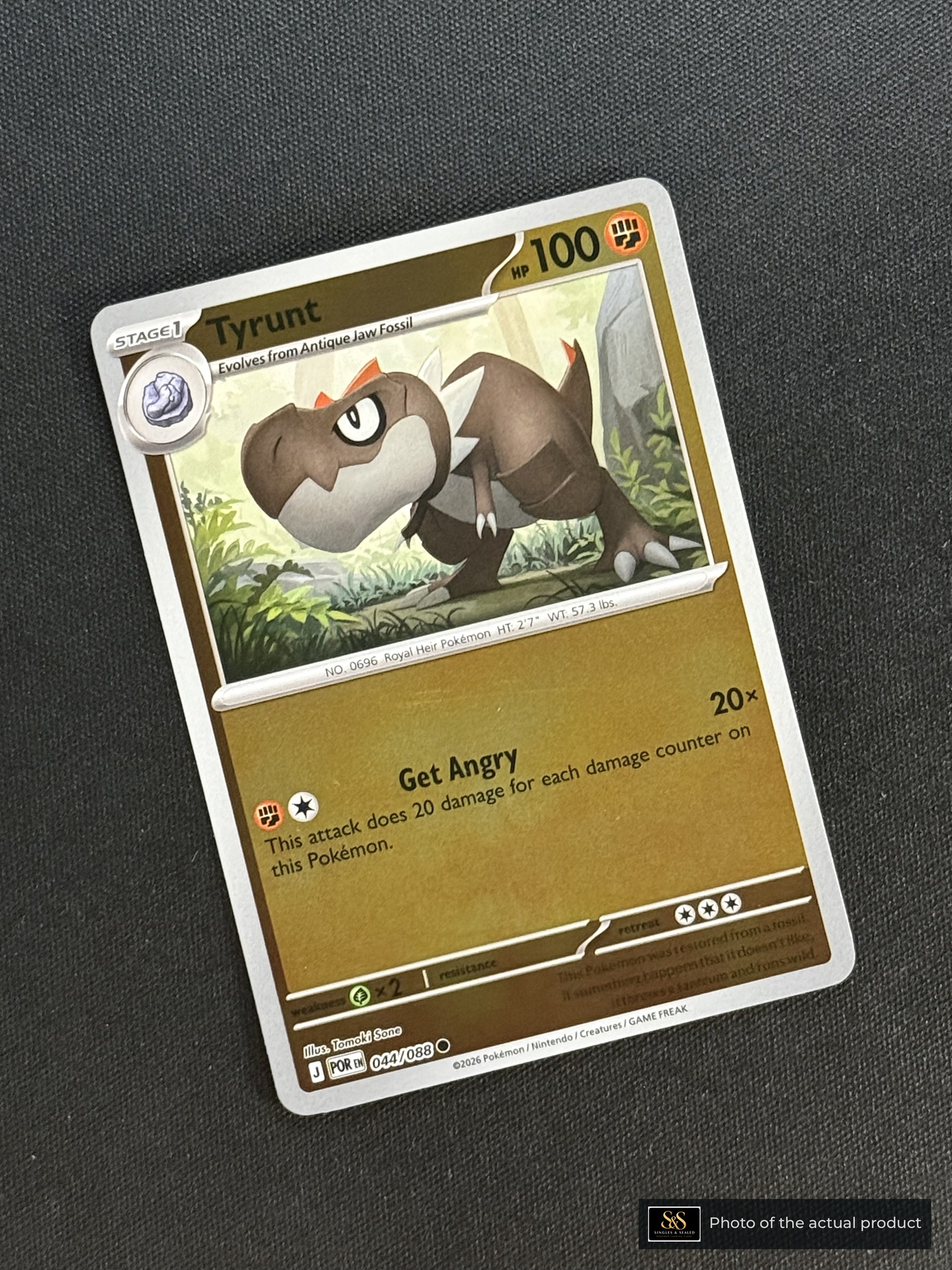 Tyrunt — echte voorzijde