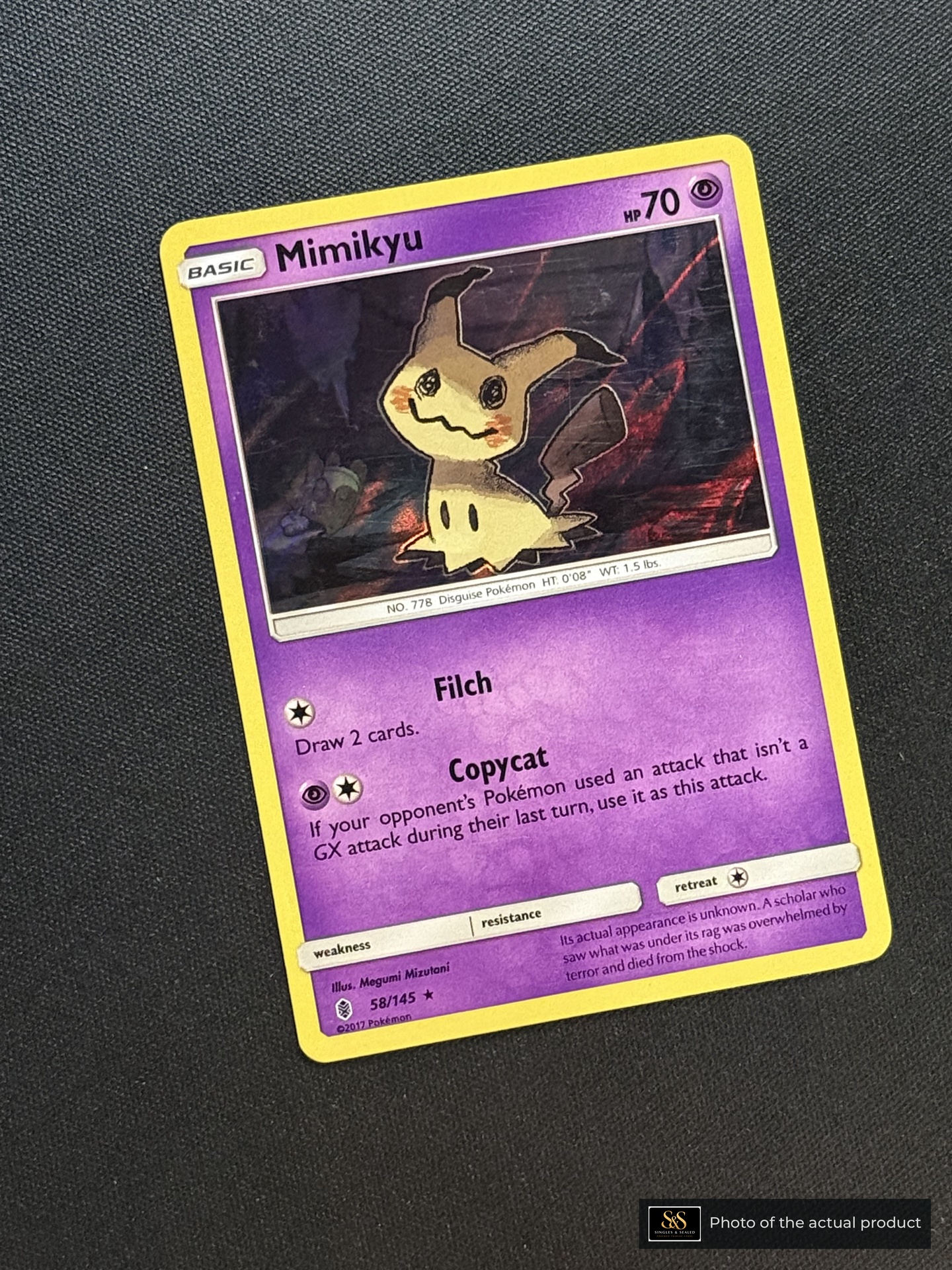 Mimikyu — echte voorzijde