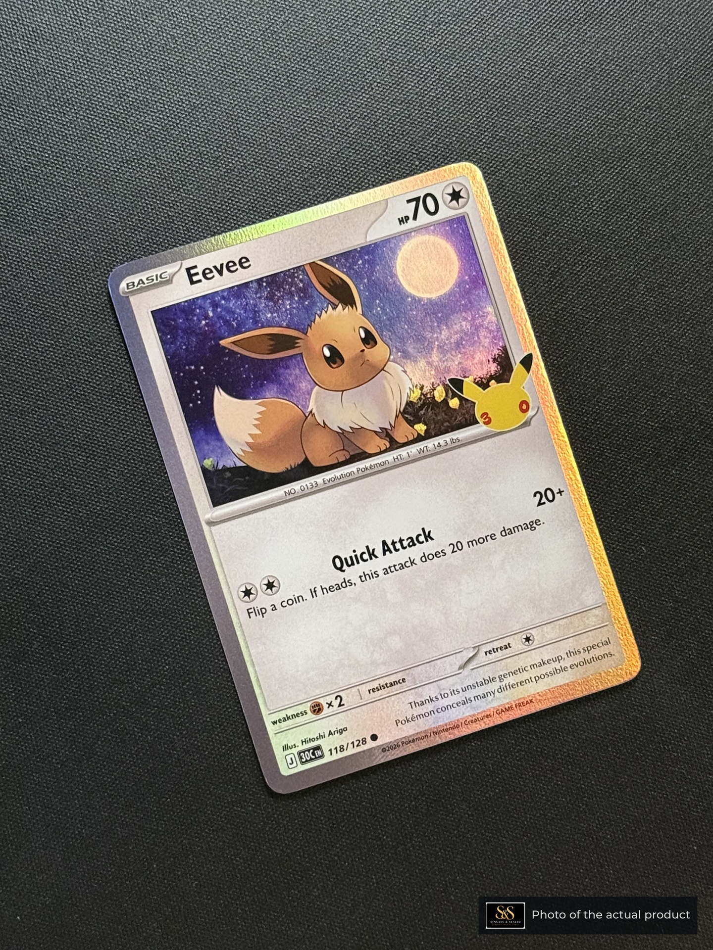 Eevee — echte voorzijde