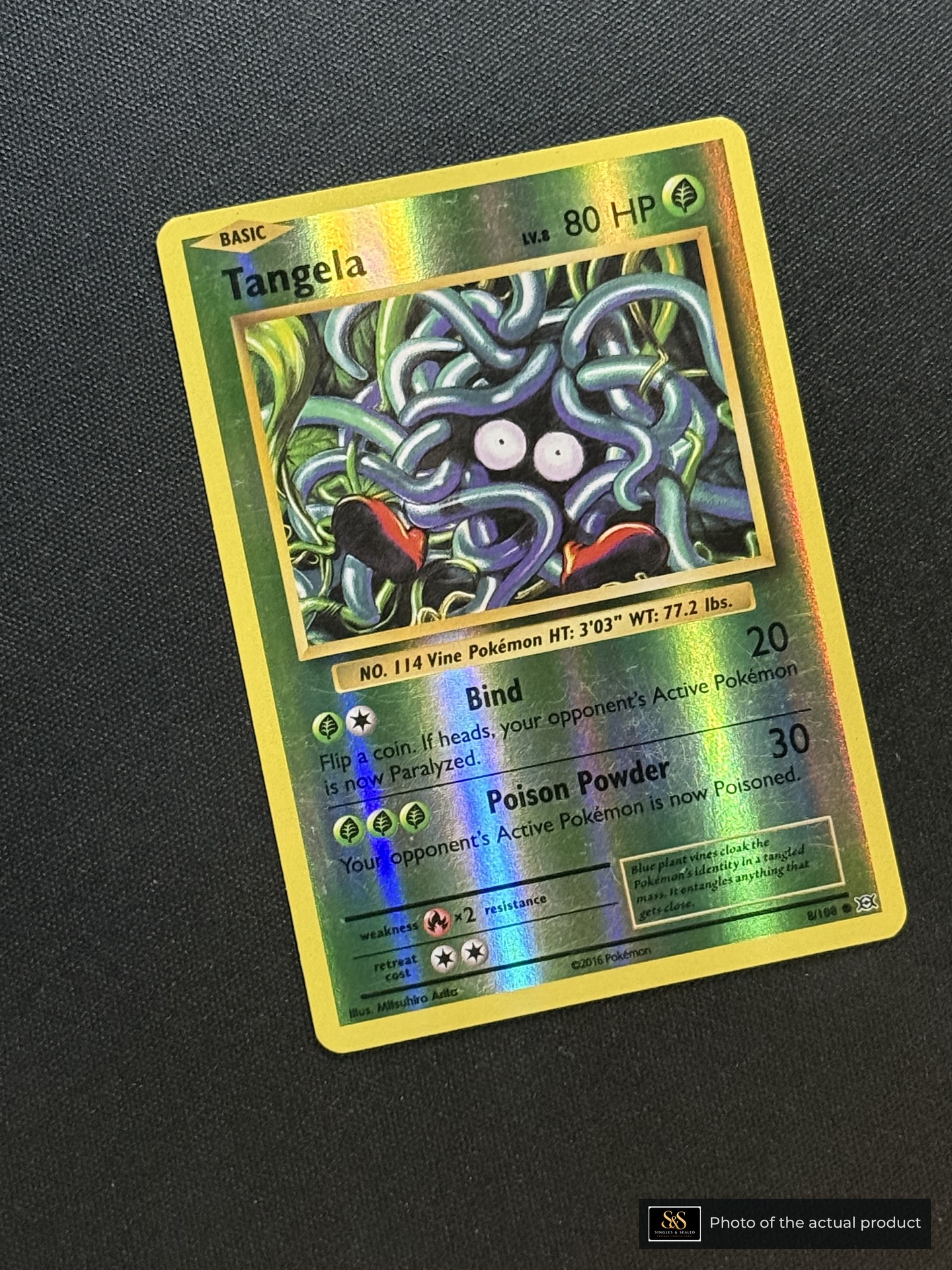 Tangela — echte voorzijde