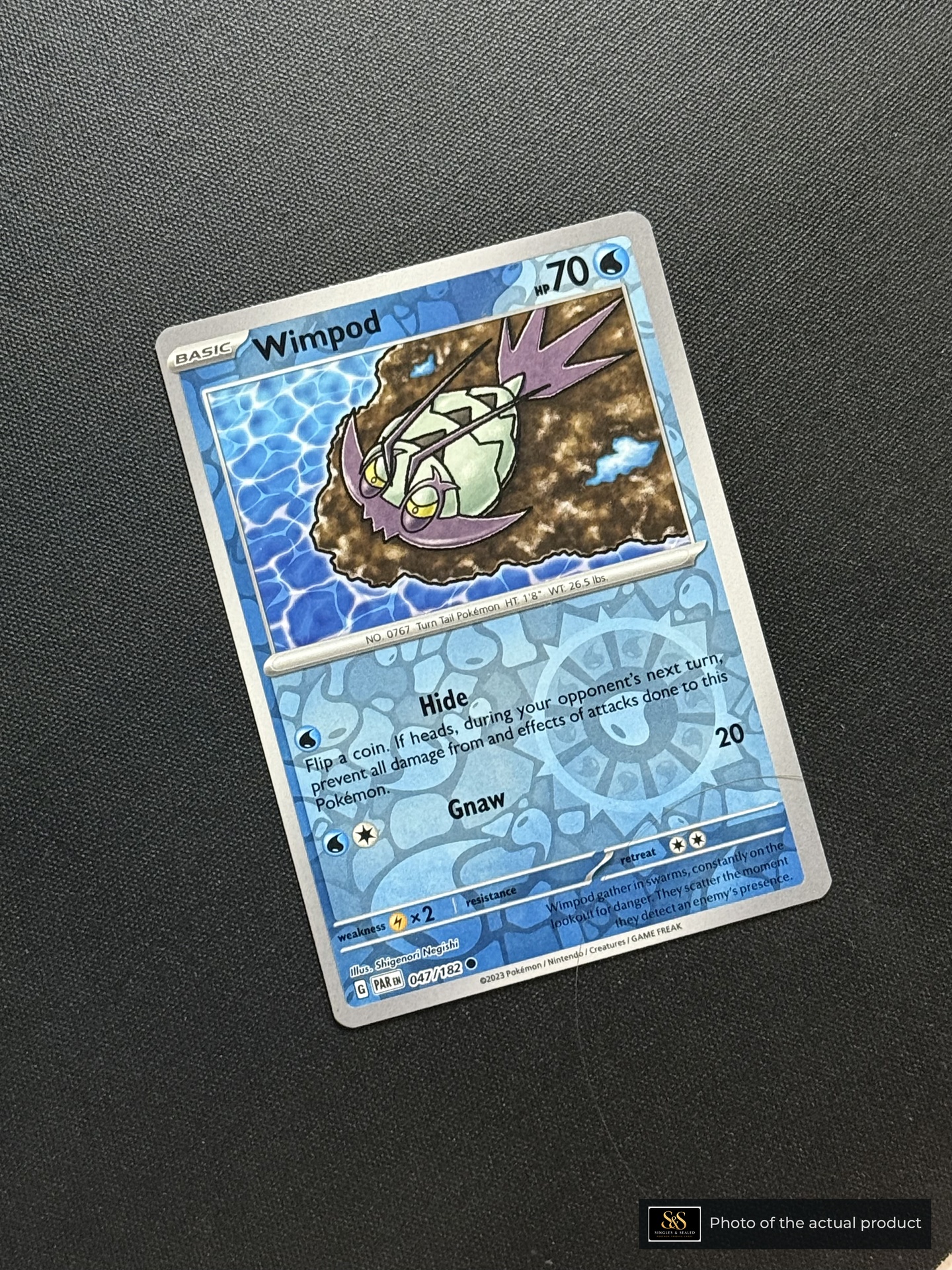 Wimpod — echte voorzijde