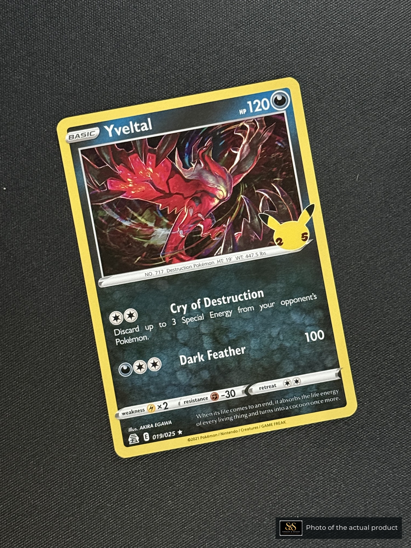Yveltal — echte voorzijde