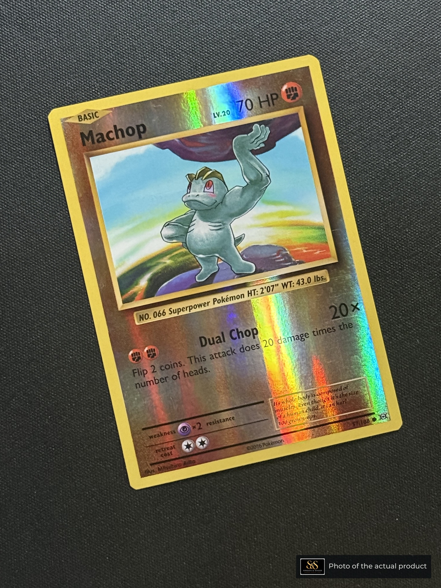 Machop — echte voorzijde