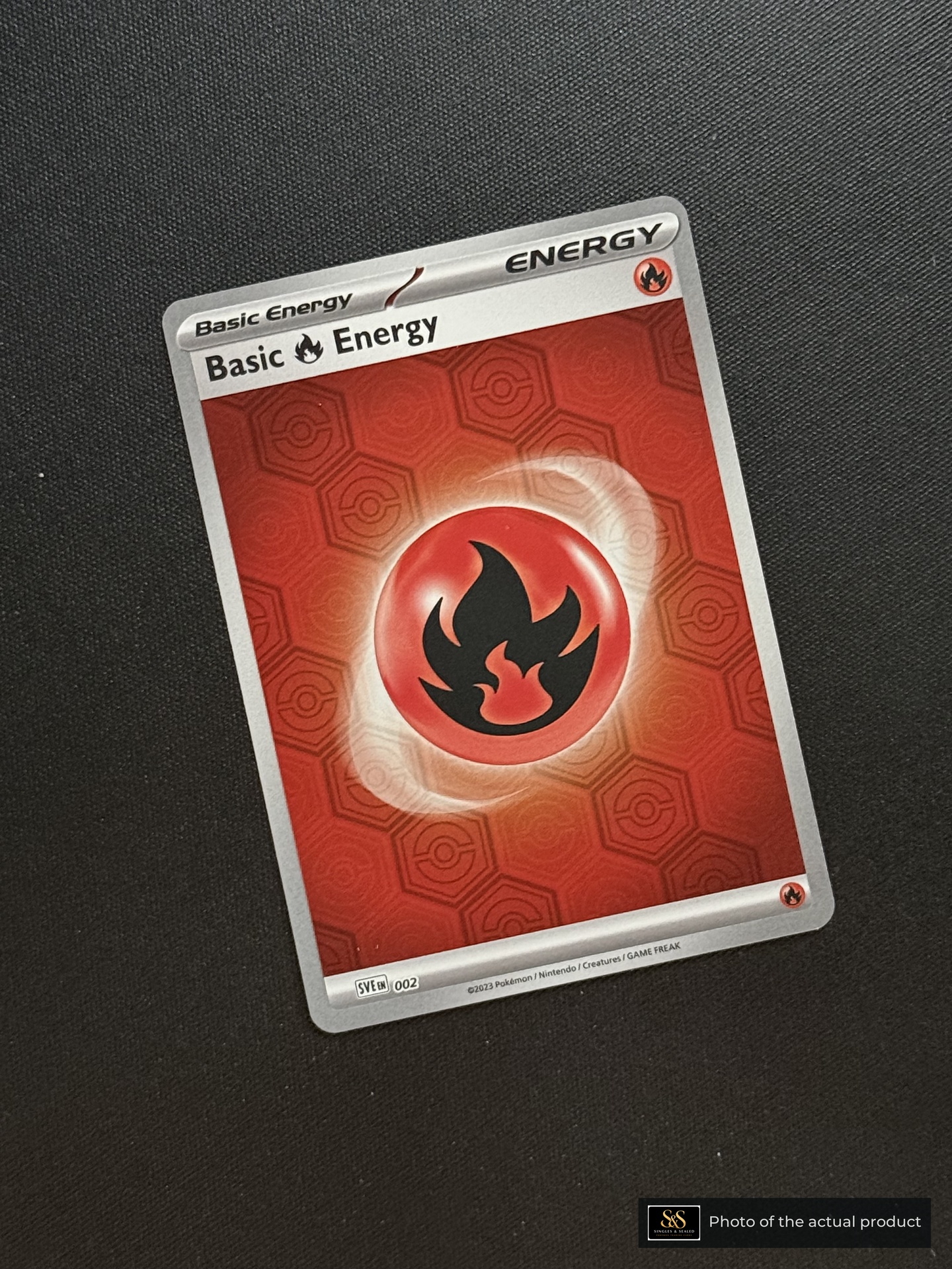 Fire Energy — echte voorzijde
